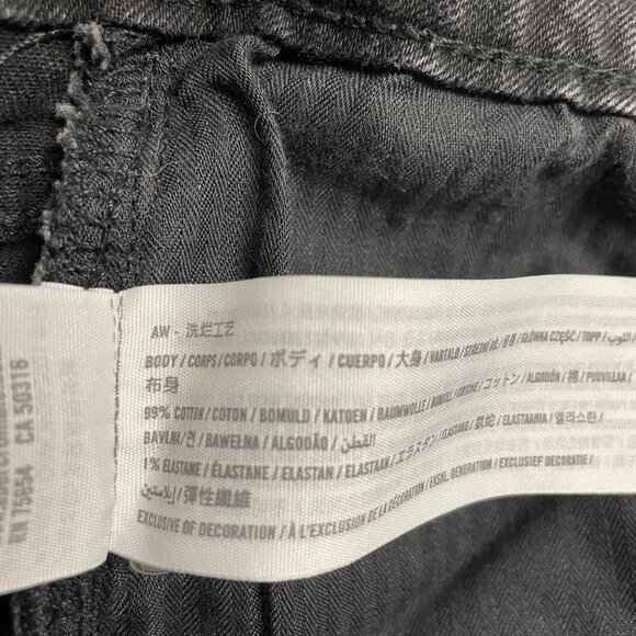 ABERCROMBIE & FITCH JEANS CURVE LOVE THE SKINNY HIGH RISE FRONT SEAM SLIT SZ 28 - Picture 7 of 11